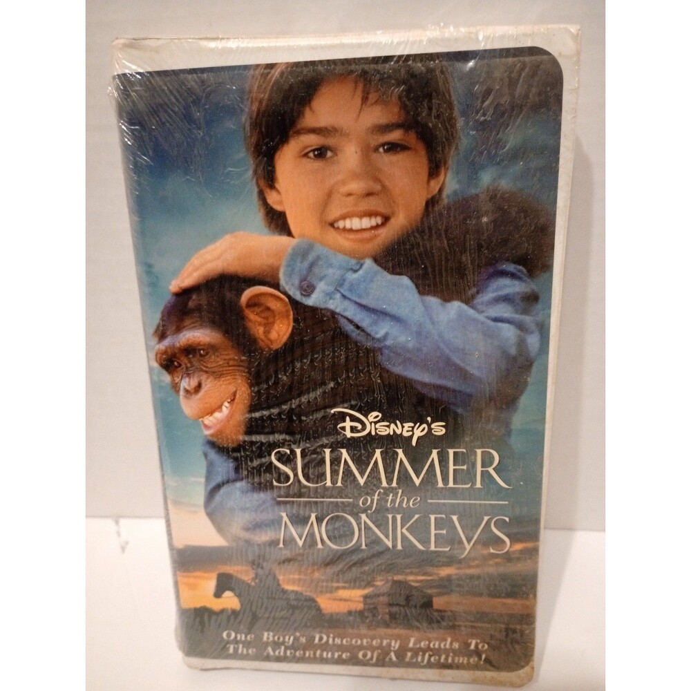 Summer of the Monkeys 1998 VHS Walt Disney Clamshell